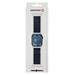Swissten řemínek pro Apple Watch nylonový 38 40 41 mm modrý fialový (se sponou)