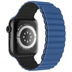 Swissten řemínek pro Apple Watch silikonový - magnetic 42 44 45 49 mm modro černý