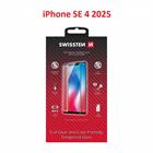 Swissten sklo full glue, color frame, case friendly pro Apple iPhone SE 4 2025 černé