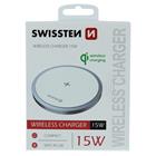 Swissten Wireless nabíječka 15W bílá