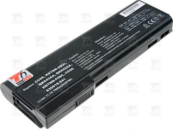 T6 power baterie 631243-001, 630919-541, QK643AA, CC09, HSTNN-I91C, HSTNN-LB2F, HSTNN-LB2H, HSTNN-LB2G, HSTNN-OB2H, HSTNN-OB2F, HS