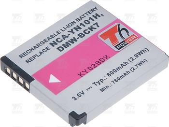 T6 power baterie DMW-BCK7, DMW-BCK7E, NCA-YN101H, NCA-YN101F, NCA-YN101G