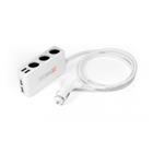 Technaxx nabíječka do auta, 4x USB port (2x 1A, 2x 2,4A), 3x zásuvka 12 V