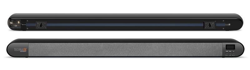 Technaxx Soundbar DAB+, FM, optický výstup, HDMI ARC, USB a AUX-IN, černý (TX-139)