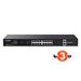 Tenda TEG1120P-16-150W PoE+ Gigabit switch 16x 1Gb s PoE+ 802.3af at + 2x SFP + 2x RJ45, 135W, Rack