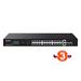 Tenda TEG1128P-24-250W PoE+ Gigabit switch 24x 1Gb s PoE+ 802.3af at + 2x SFP + 2x RJ45, 230W, Rack