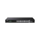 Tenda TEG1128P-24-410W PoE+ Gigabit switch 24x 1Gb s PoE+ 802.3af at + 2x SFP + 2x RJ45, 370W, Rack