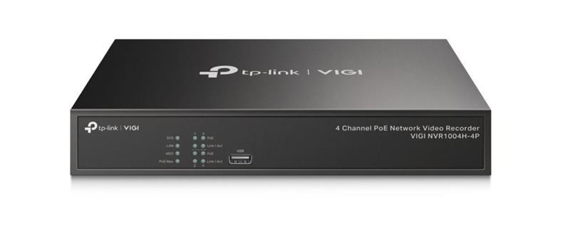 TP-Link 4 Channel PoE Network Video Recorder - Built in 2TB HDD