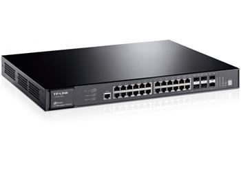 TP-LINK T3700G-28TQ Managed L3 Gbit Switch 24x 10/100/1000 +4x combo +10G SFP+