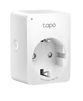 TP-Link Tapo P100(1-pack)(EU) chytrá WiFi mini zásuvka (2300W,10A,2,4 GHz,BT); Tapo P100(1-pack)(EU)