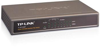 TP-Link TL-SF1008P 8 x 10/100 Mbs + 1 x uplink, 4 x POE port