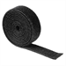 Univerzální stahovací páska, suchý zip, 1 m, černá