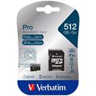 Verbatim microSDXC 512GB V30 U3 pro