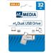 Verbatim My Media Flash Disk Dual 32GB USB 2.0