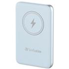 Verbatim Powerbanka Charge 'n' Go, Magnetická, 10000 mAh, USB-C, Modrá