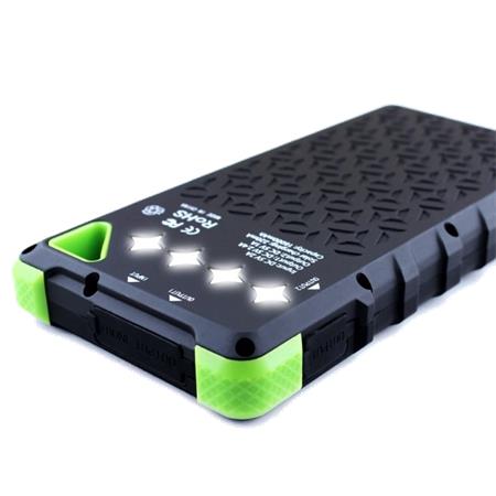 VIKING AKULA II - Solární power bank 16000mAh, zelený