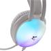 White Shark herní headset PEACOCK, pro PC, PS4 PS5,Xbox, Mac, bílá (GH-2444)