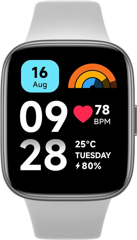 Xiaomi Redmi Watch 3 Active/Silver/Sport Band/Gray